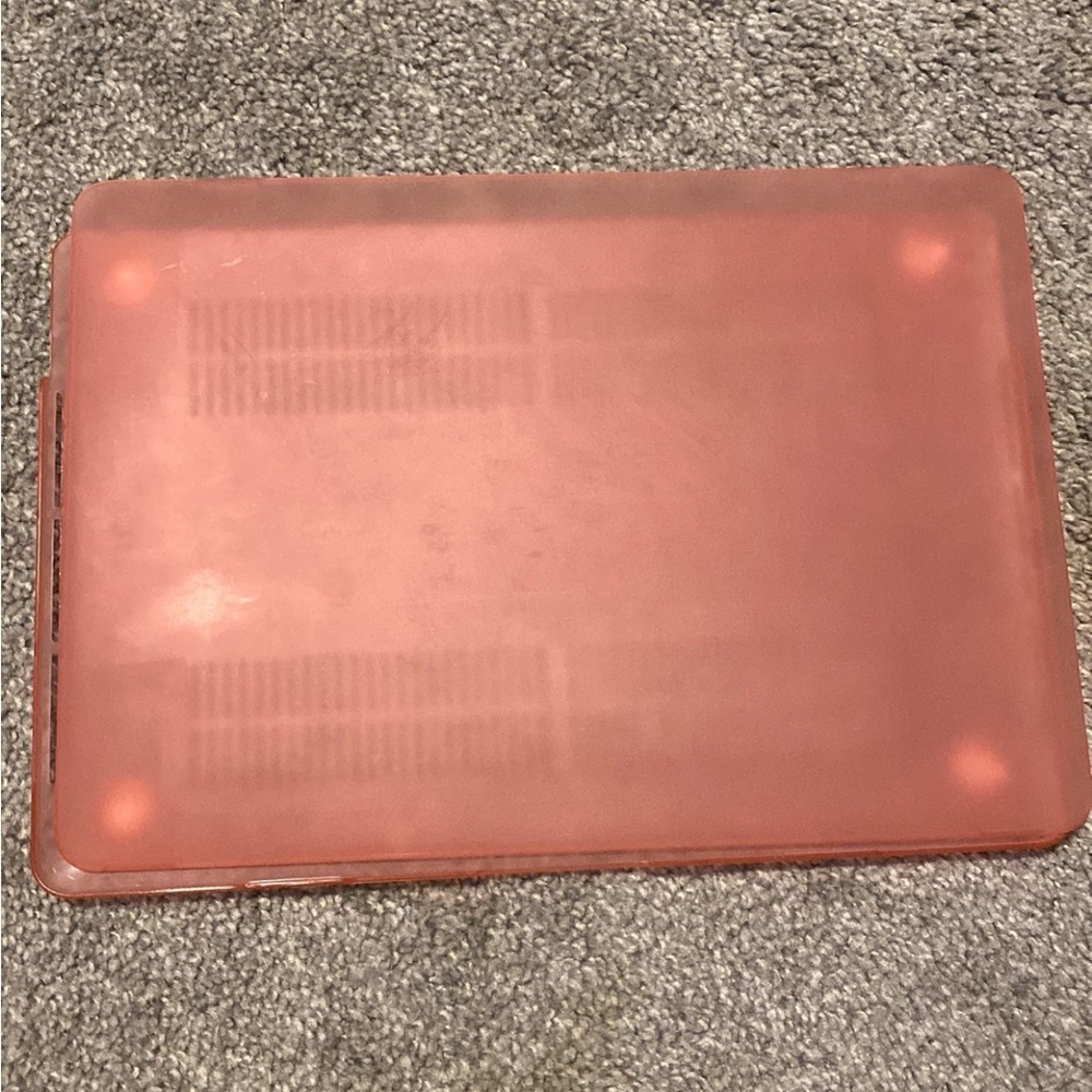 Pink Macbook Pro with Touch Bar Case with Keyboard Cover